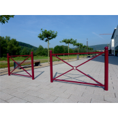 City fence element | with ball head | length: 1500 mm